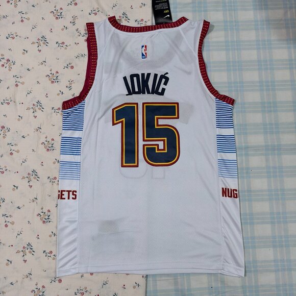 NBA Men's Denver Nuggets Nikola Jokic Jersey #15 - Picture 6 of 7